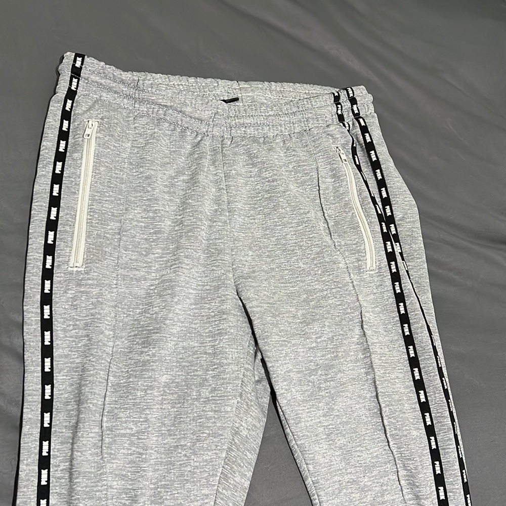 Pink sweat pants